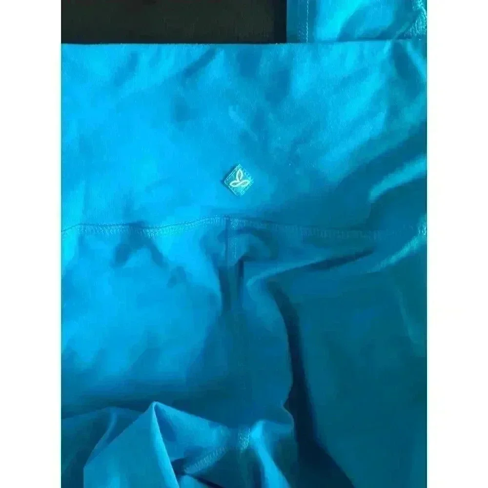 PrAna Women’s Capri Leggings Aqua Blue Size S - Picture 4 of 4
